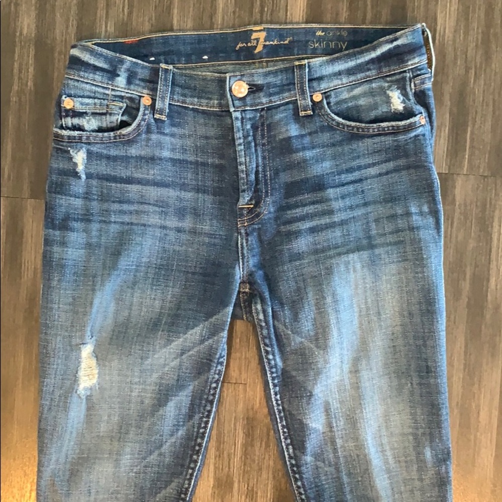 7 For All Mankind The Ankle Skinny - Picture 7 of 11